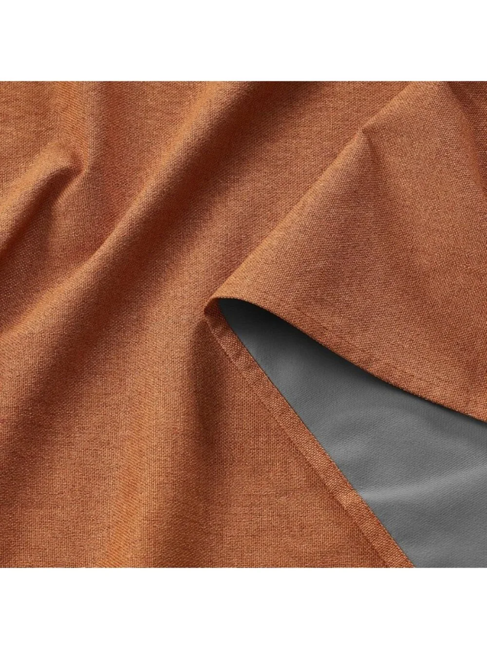 Burnt Orange Total Blackout Curtains 96” Long - Perfect for Dining Room Decor